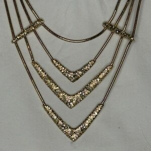 Alexis Bittar Layered Reversible Bib Necklace